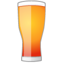 A full glass of beer